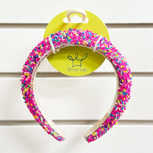 Load image into Gallery viewer, Padded Sprinkles Headband - Confetti Hair Band
