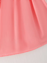 Load image into Gallery viewer, Pink Smocking Embroidered Crucifix Girls Dress
