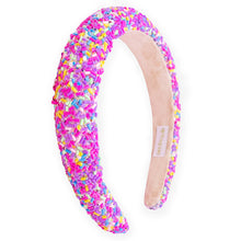 Load image into Gallery viewer, Padded Sprinkles Headband - Confetti Hair Band
