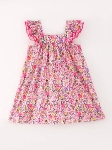 Halloween Girls Pumpkin  Applique Dress