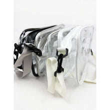 Load image into Gallery viewer, Stadium Approved Clear See Through Crossbody Bag
