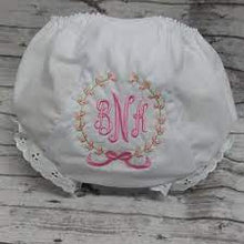 Load image into Gallery viewer, Diaper Cover - White Double Seated Panty
