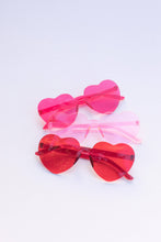 Load image into Gallery viewer, Valentine&#39;s Festival Heart Sunglass Sunglasses
