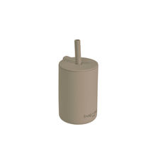 Load image into Gallery viewer, Silicone Cup with Lid + Straw, Cloud
