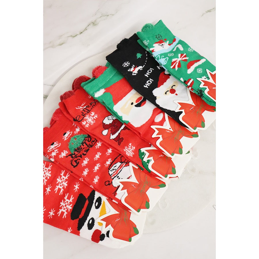 Christmas Theme Socks